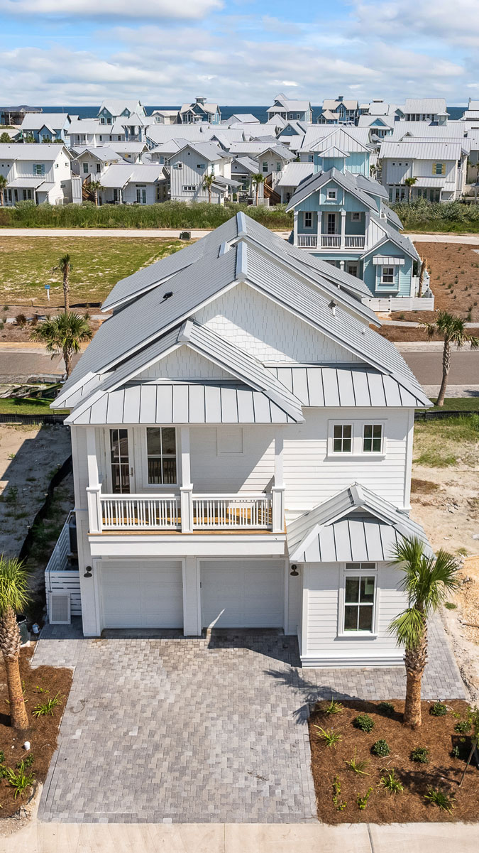 New coastal home under construction at Palmilla Beach